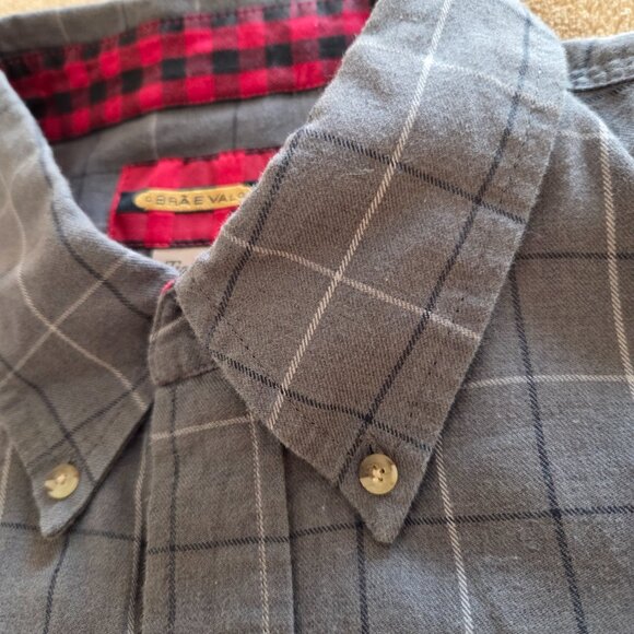 Braeval Mens Shirt Tiera Plaid Wool Blend Flannel Vented Gun Bird Hunt Size XXL - Picture 7 of 13